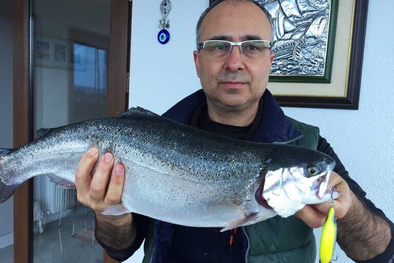 El yapımı sahte balık