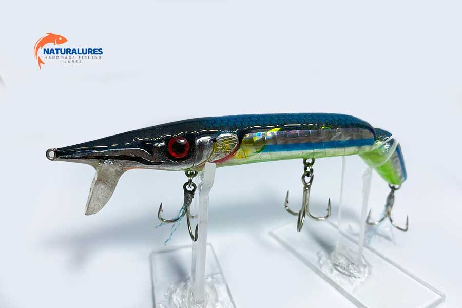 115 mm Natural İki Parça Kuyruklu Zargana Kanallı bilyeli sistemli F