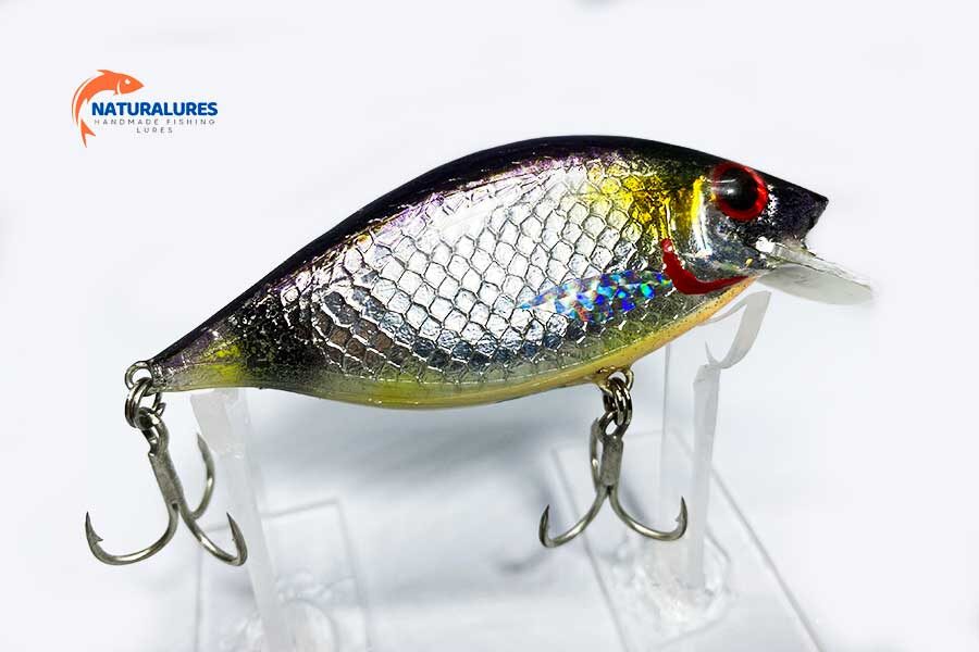 75 mm Natural İspari El yapımı Sahte Balık