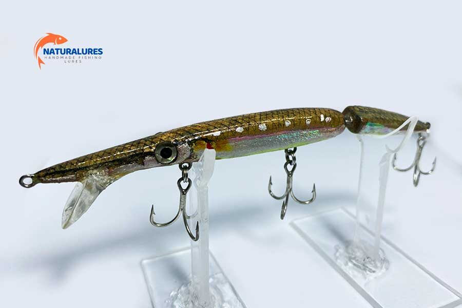 115 mm Natural İki Parça Kuyruklu Zargana SS