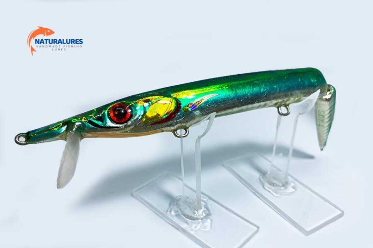 100 mm Natural Kefal Su üstü El Yapımı Sahte Balık