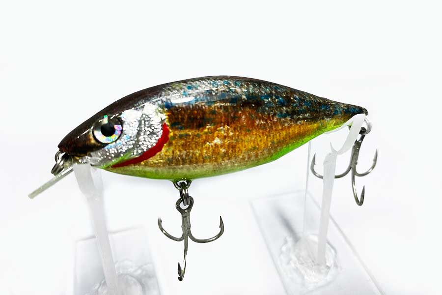 66 mm Natural İspari El Yapımı Sahte Balık